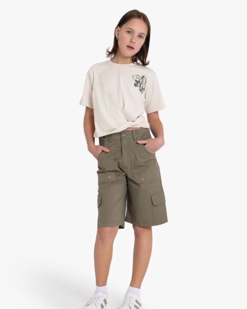 Girls Cotton Wrap Style T-Shirt – Everyday Comfort
