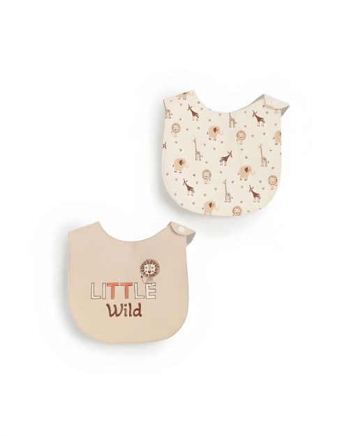 Junior Little Wild Baby Bib Set