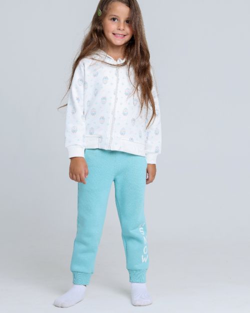 Snowy penguin Hooded GIRLS PYJAMA