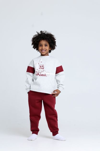 Collar Pajamas Set