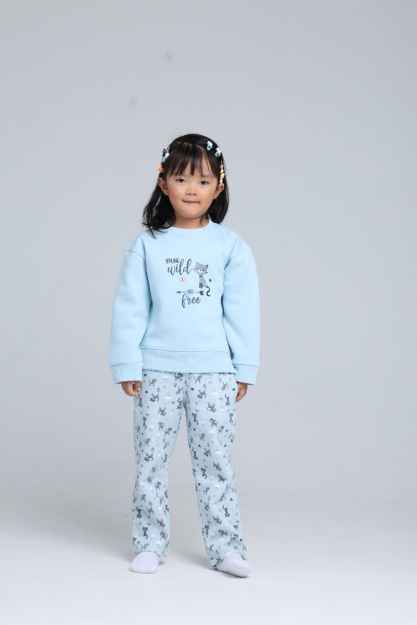 Lovely cat Rouned Printed Set