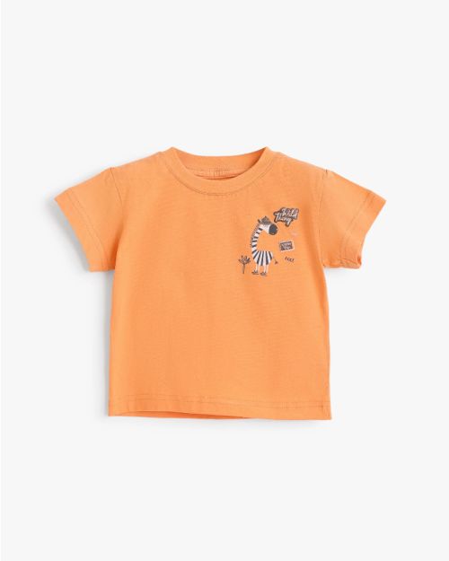 Boys Graphic Cotton T-Shirt
