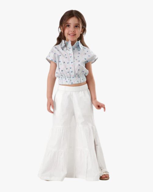 Ruffle pants Set