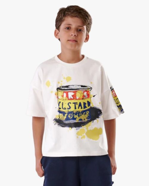 Pop-Art Inspired Custard Graphic Tee