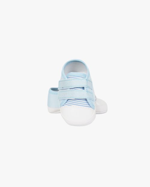 Nautical Stripe First-Step Sneakers