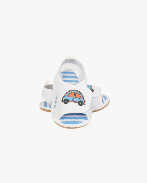 Little Racer Stripe Comfort Sandals