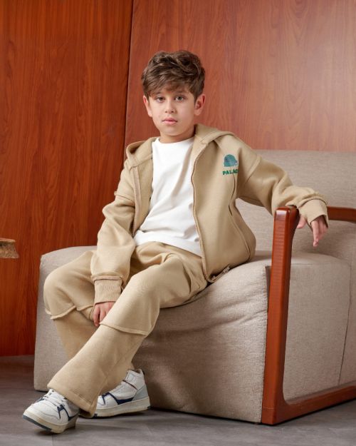 Oversized Tracksuit Beige