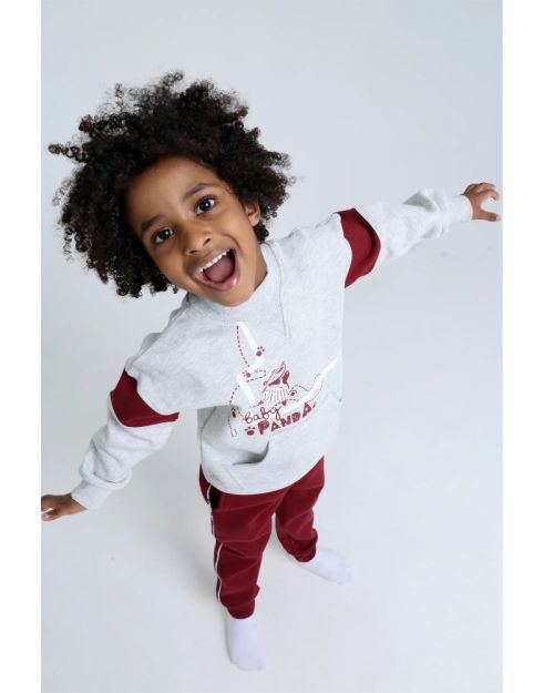 Collar Pajamas Set