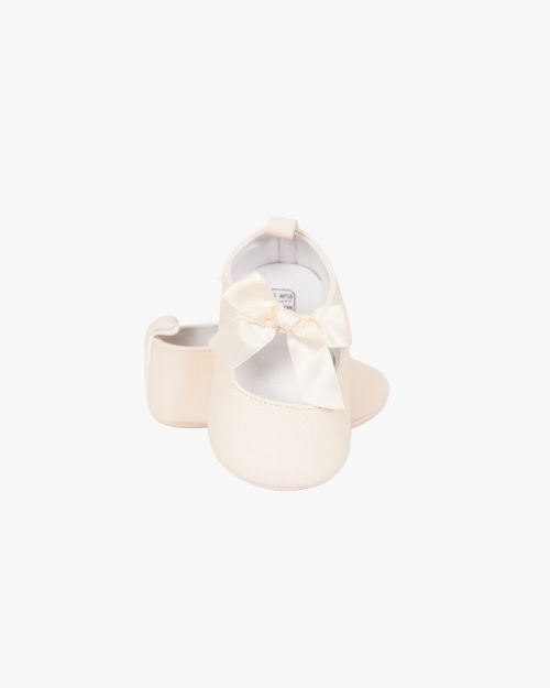 Satin Bow Heritage Ballerinas