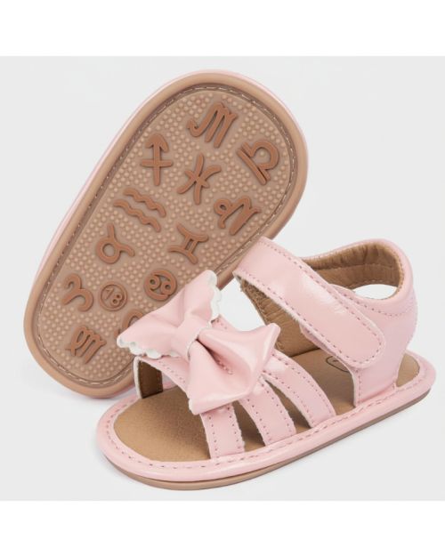 Adorable Pink Bow Toddler Sandals